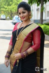 Madhavi Latha at Anushtanam Movie Audio Launch